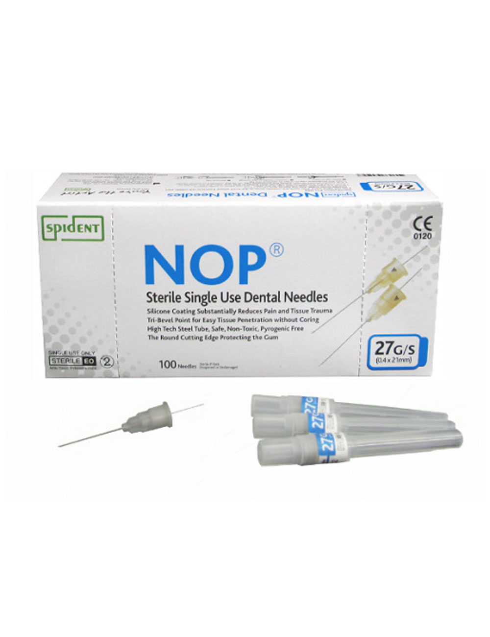 Agujas Largas Nop x 100 unidades