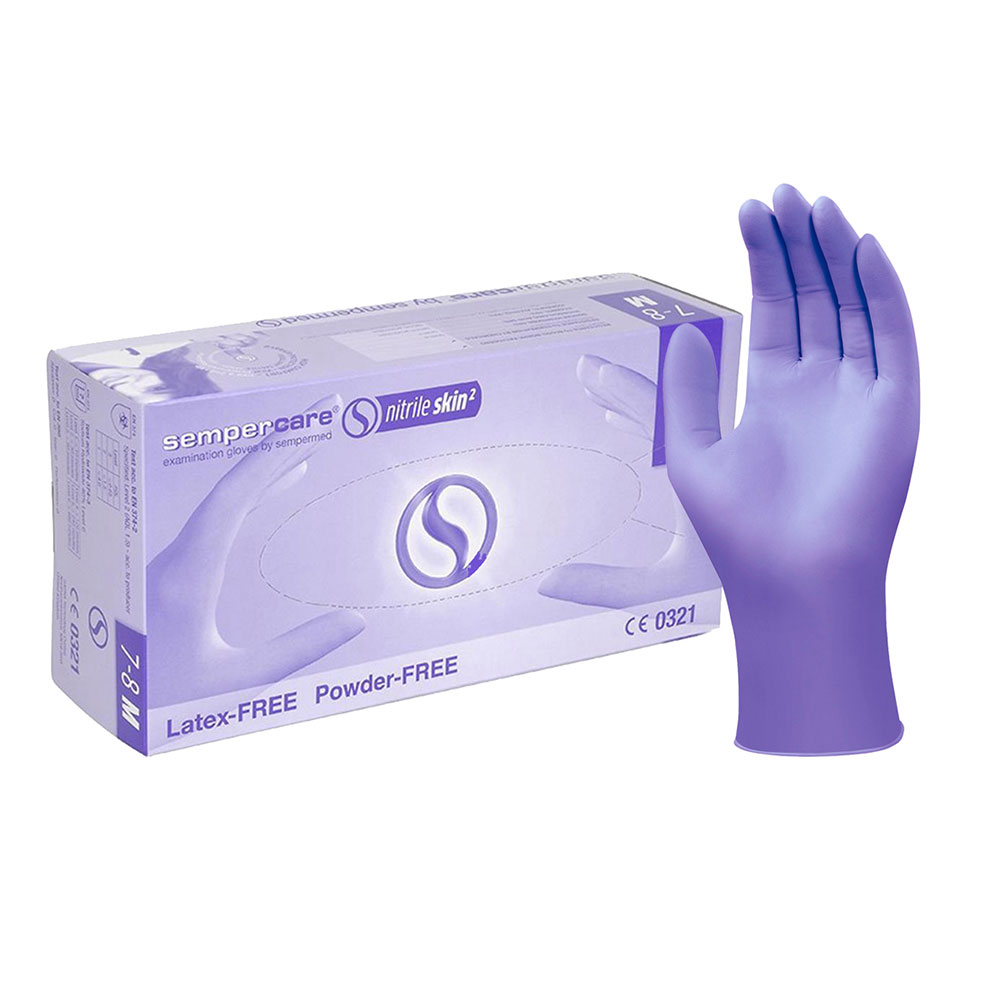 Guantes de Nitrilo caja de 50 pares