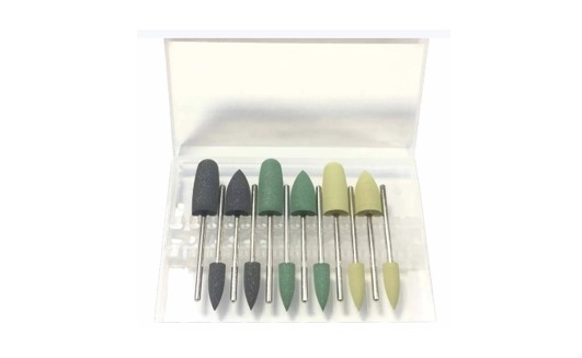 Kit de Pimpollos de Silicona para Pulir Acrílico para Pieza de Mano x
