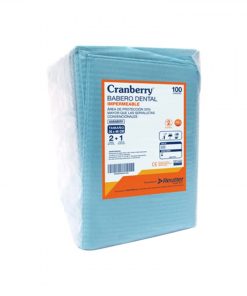 Babero Desechable azul 3 capas x 100 unidades